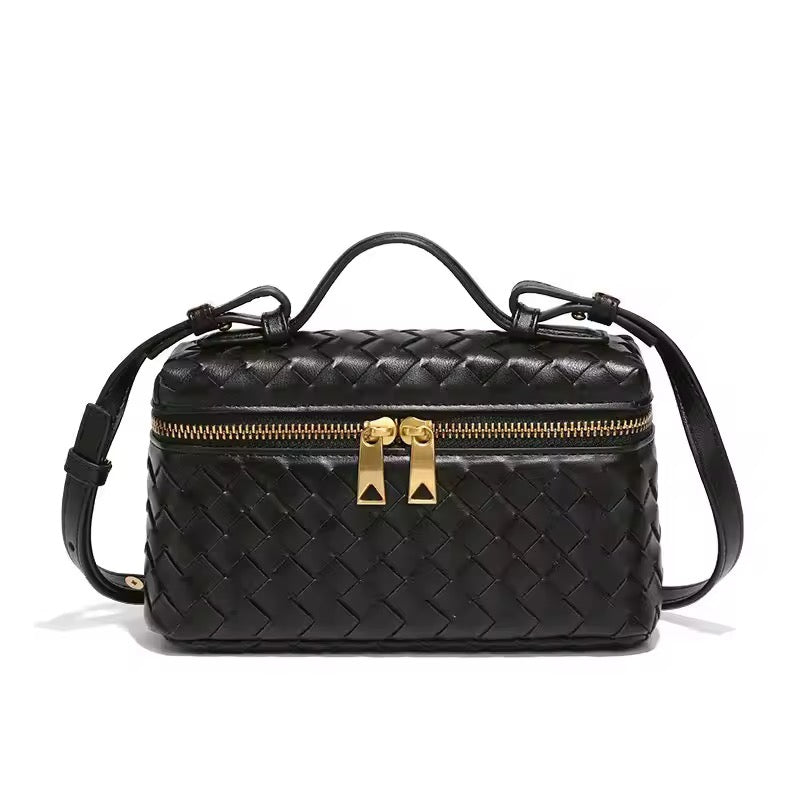 The Weave Bag PU Black