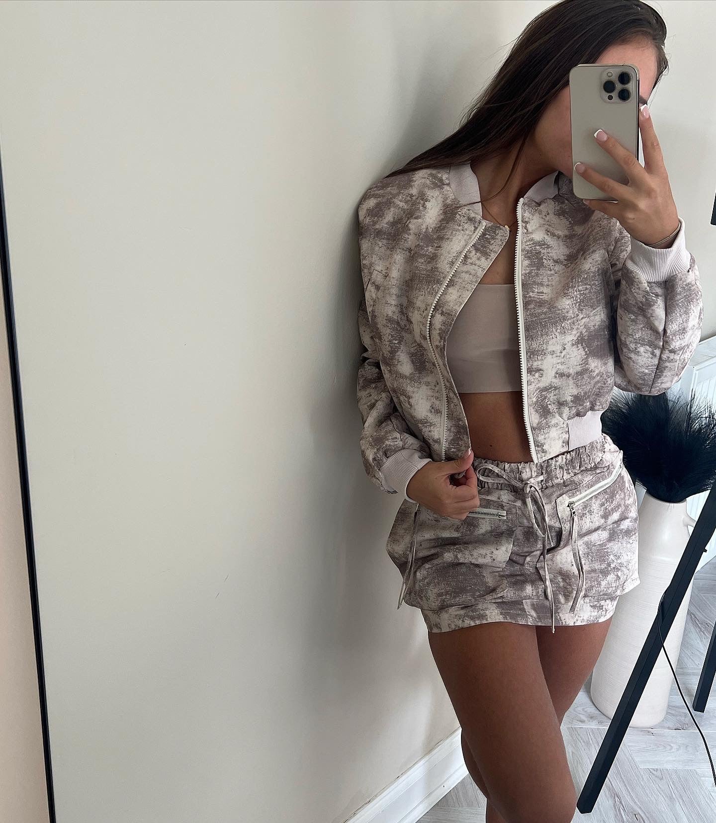 MARNI Printed Pocket Detail Skirt