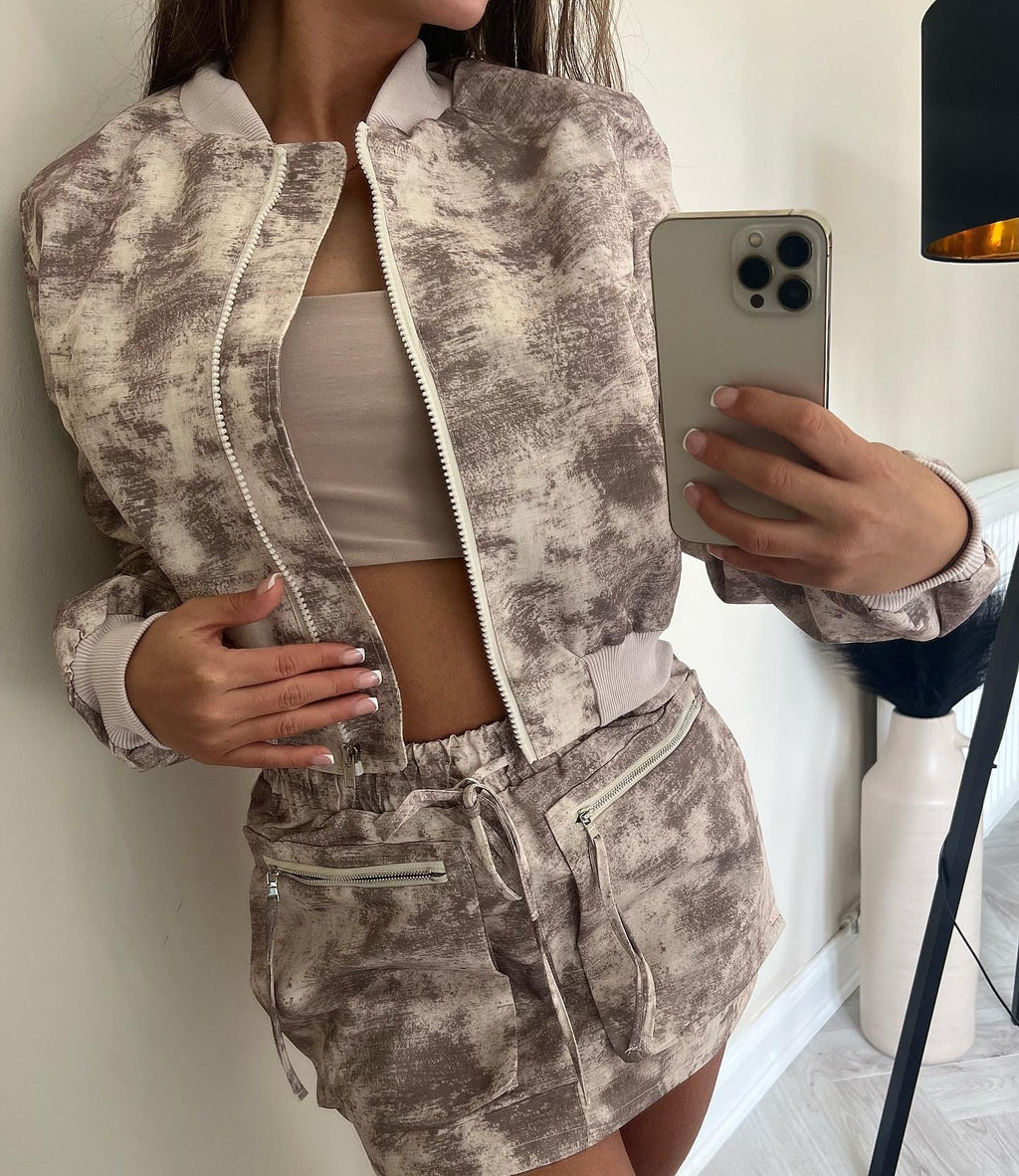 MARNI Printed Pocket Detail Skirt