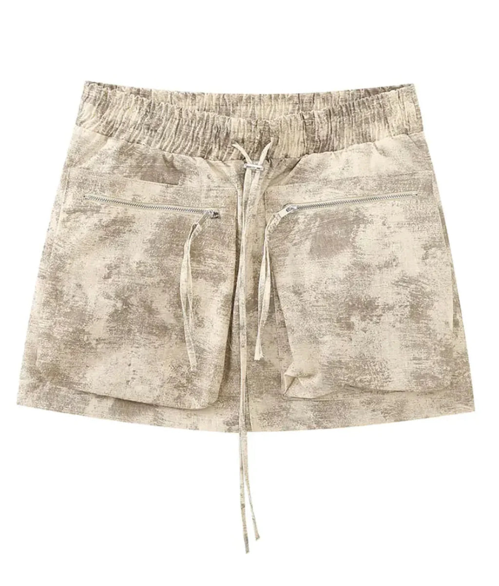 MARNI Printed Pocket Detail Skirt